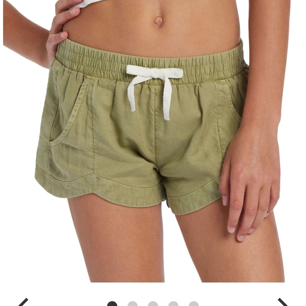 Billabong Olive Kids Casual Soft cotton Mad For You Short - Girls' Size L